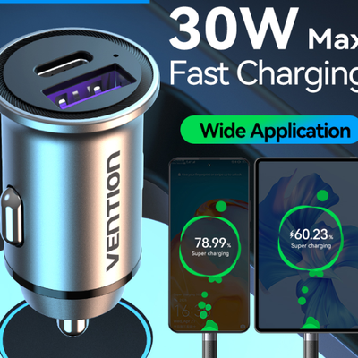 Fast Charging Car Phone Charge, Car Charger Quick Charge PD For Xiaomi, IPhone Pro Max Fast Charging Car Phone Charge, Car Charger Quick Charge PD For Xiaomi, IPhone Pro Max
