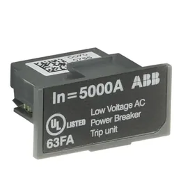 ABB Rating Plug 5000 E6.2 (Black) Bemessungsstrommodul 5000 A