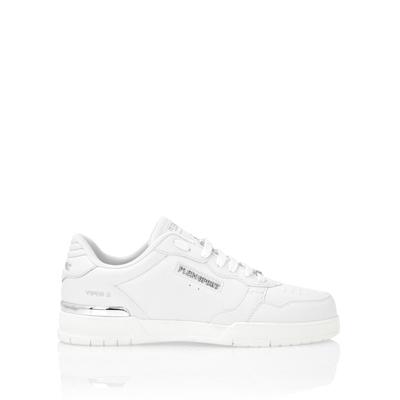 Sneaker PLEIN SPORT "Tiger", Damen, Gr. 35, Normalschaft, weiß (01, weiß), Schuhe Sneaker