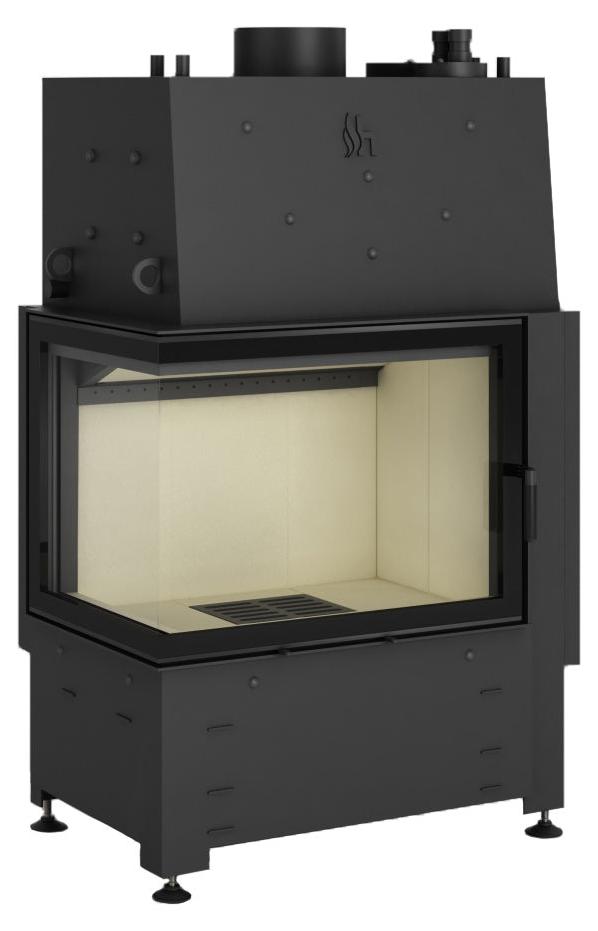Hajduk | Volcano WLT12 Wasserführender Kamineinsatz | 12 kW