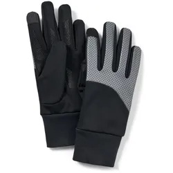 Tchibo - Windprotection-Handschuhe mit Reflektorbesatz - Unisex - Gr. 6,5 - schwarz