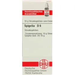 SPIGELIA D 6 Globuli 10 g Globuli