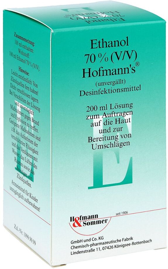 Ethanol 70% V/v Hofmann's