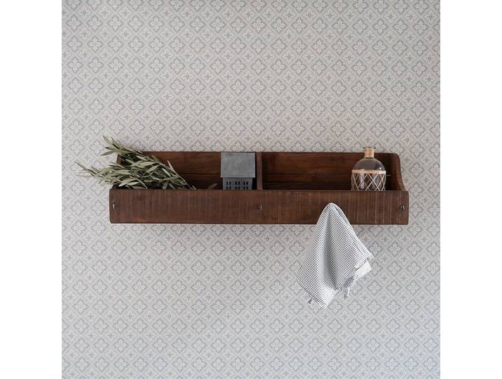 Etagère murale double compartiment en bois recyclé Pamir