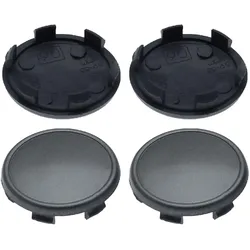 4 Nabenkappen Ø 59,5 mm - 55,0 mm / rund gewölbt