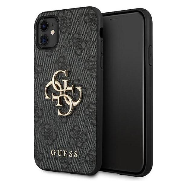 Guess Hard Cover 4G Big Metal Logo (Apple iPhone 11) (GUHCN614GMGGR)