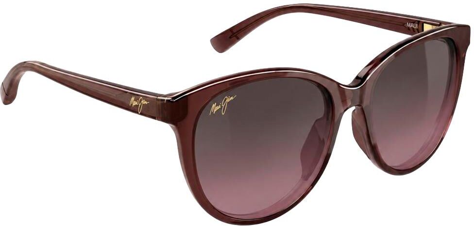Maui Jim  - Kalawa Havana Shiny Translucide Burdungy Mineral SuperThin Maui Rose - Lunettes de soleil