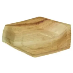 naturesse Hexagonale Palmblattteller 24 cm (100 Stück)