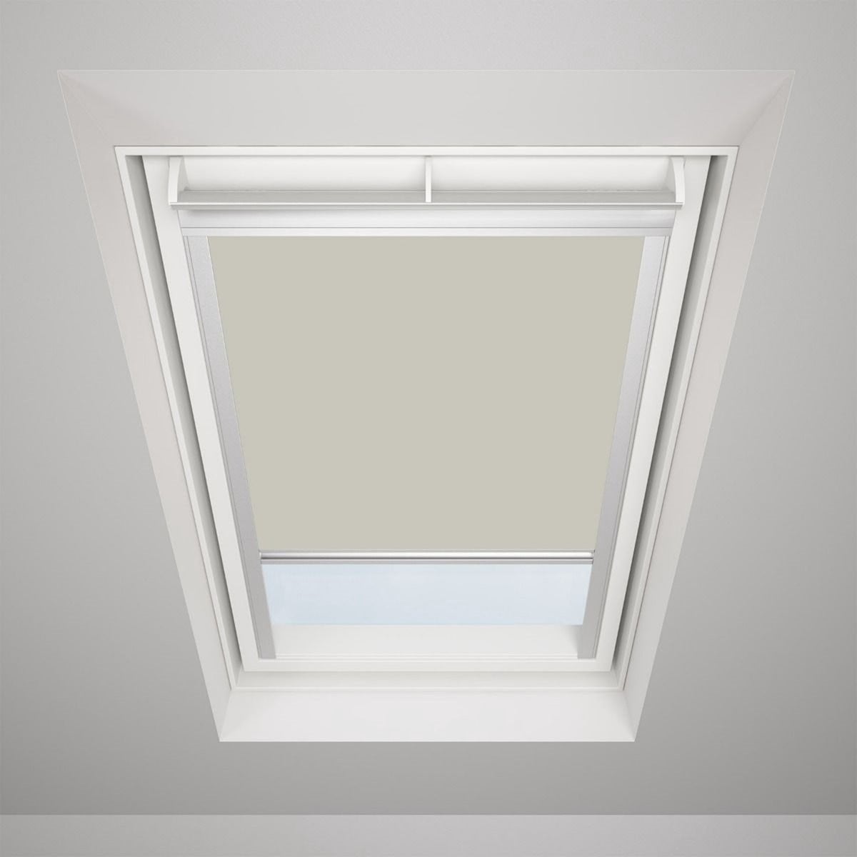 Timlux Verduisterend Rolgordijn Starlite voor KeyLITE, Beige, 55 x 98 cm