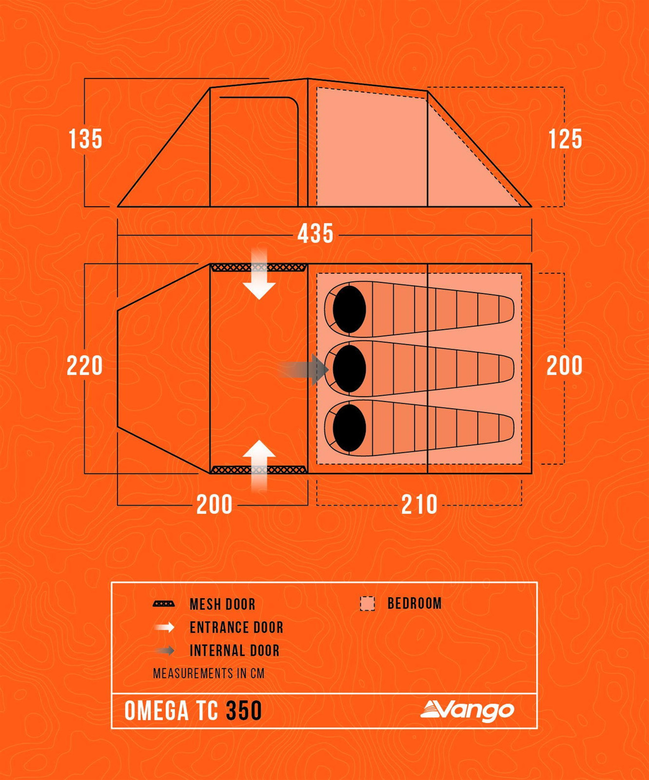 Vango tent voor volwassenen