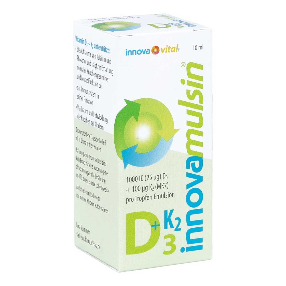 InnovaVital GmbH Innova Mulsin Vitamin D3+k2 Emulsion 14137978