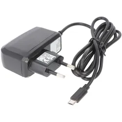 AccuCell Ladegerät mit micro USB Stecker passend für Samsung Galaxy S2, S3, S4