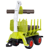 Holzrückewagen mit Kranarm 1:24S, Modellbau grün