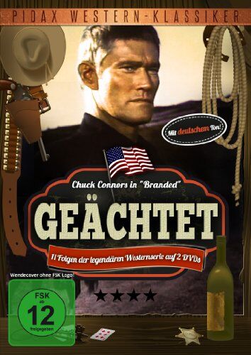 Larry Peerce - Geächtet (Branded) - 11 Folgen der Westernserie (Pidax Western-Klassiker) [2 DVDs] - Preis vom 09.10.2026 07:28:09 h