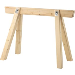 Triuso Arbeitsbock 100B070F, bis 1000 kg, 70 x 100 cm, aus Holz