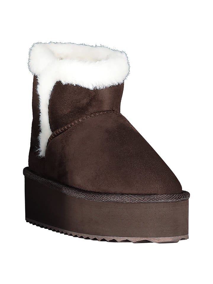 Geographical Norway Winterboots "Oslo" in Braun - 37