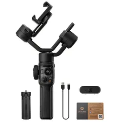 Smooth 5S AI Combo Gimbal grau, Smartphone Stabilisator