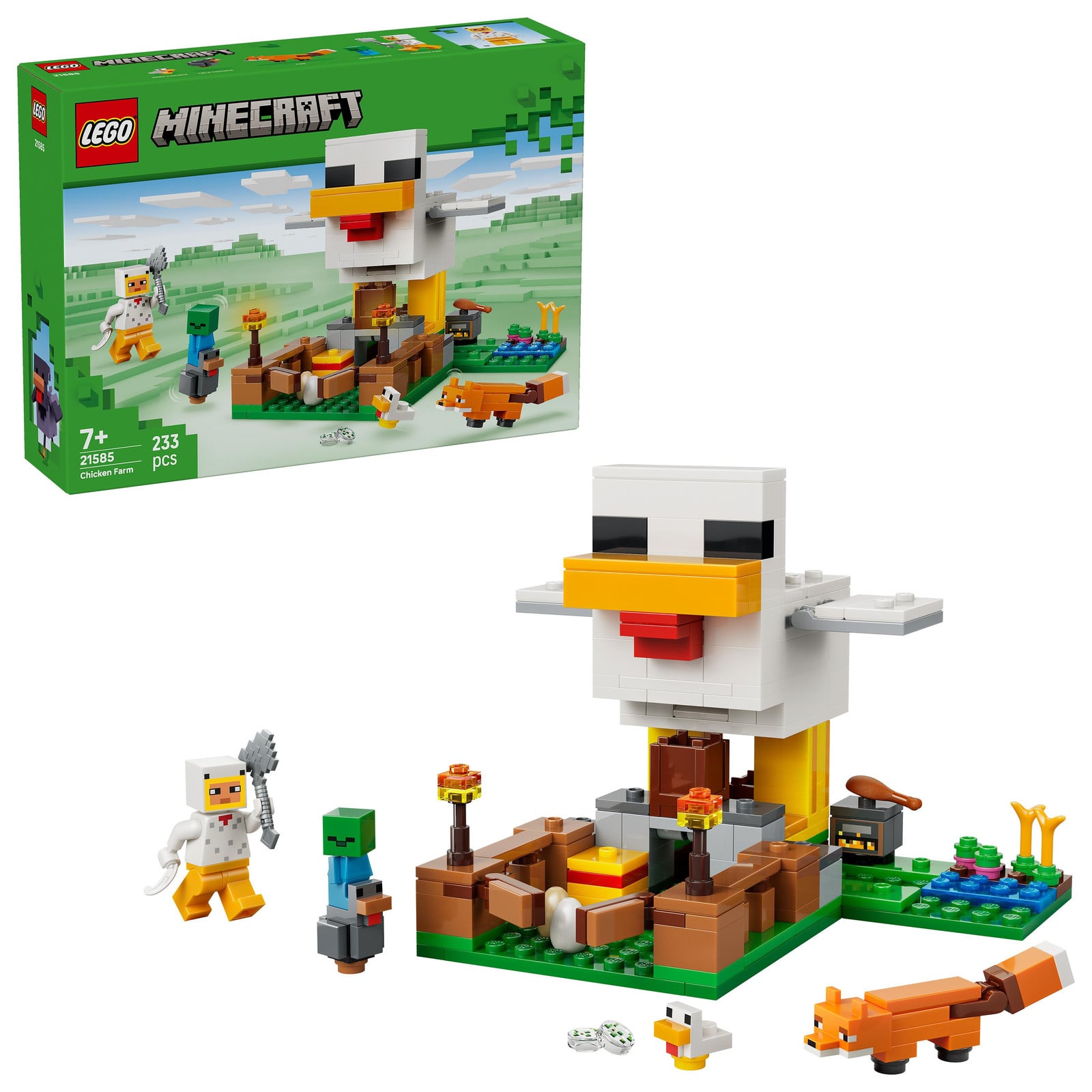 LEGO Minecraft Kippenboerderij 21585