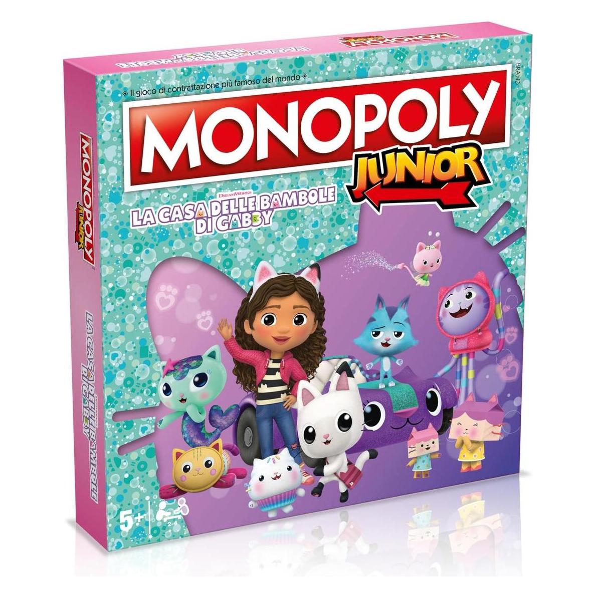 Winning Moves Monopoly - Junior - Gabbys Puppenhaus (2 - 4 Spieler) (40250200)