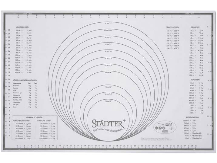 Städter Silikonunterlage Maxi