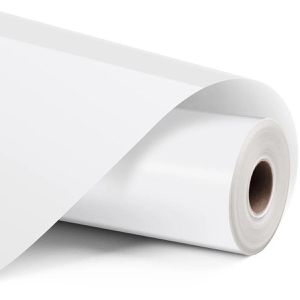 LOKLiK Bügelfolie Plotterfolie, Basic, weiß glänzend, auf Rolle 30,5 cm x 12 m