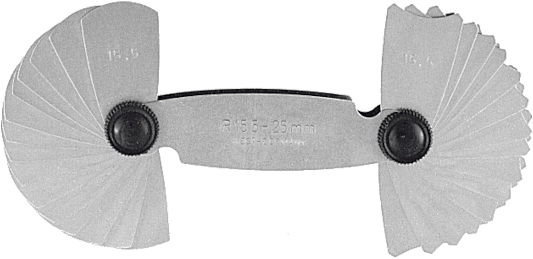 HOLEX Radienlehre für Radius 1-7 mm (477500 1-7)