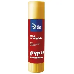 Tetis, Klebestift, PVP-Klebestift 35g. BG100-D (12 Stk.) (35 g)