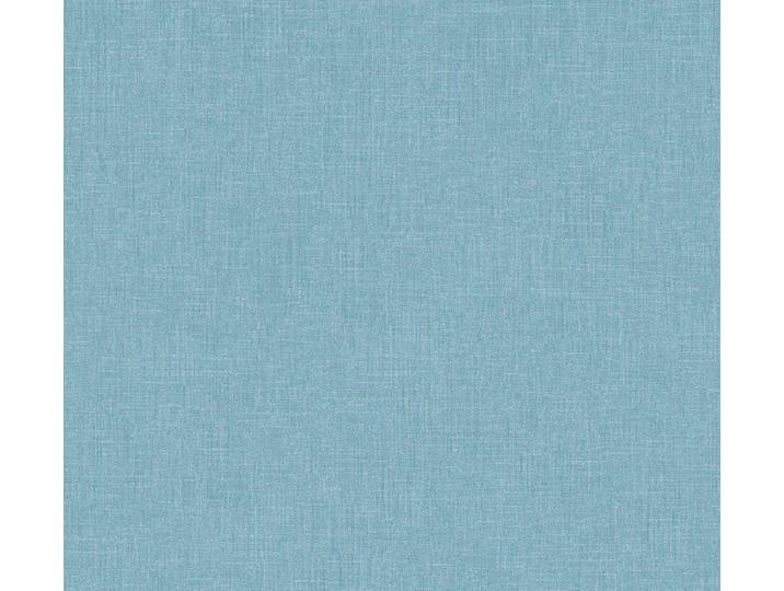 LINNENLOOK BEHANG Landelijk - turquoise - A.S. Création Metropolitan Stories