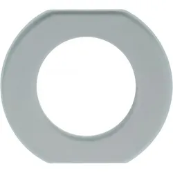 Hager Glasmittelrahmen 1fach Serie Glas klar