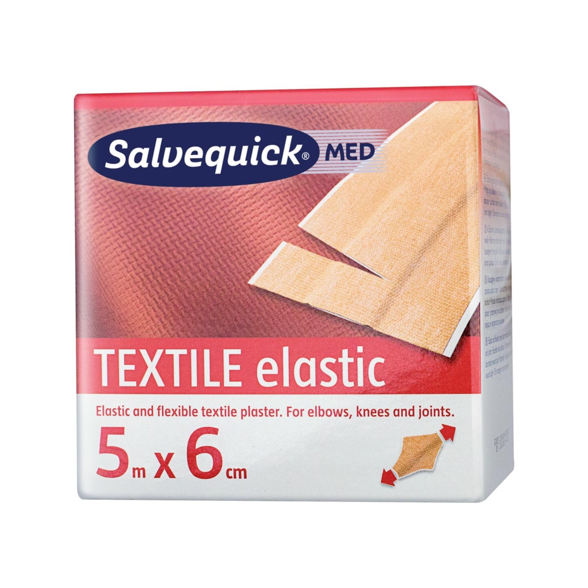 SALVEQUICK textiles Pflaster 6cm x 5m (546264)