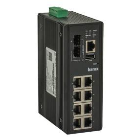 Barox Switches for DIN rail (8 Ports) (LT-L802GBTME)