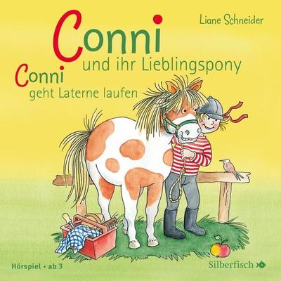Conni und ihr Lieblingspony / Conni geht Laterne laufen - Liane Schneider, CD, 9783867424585