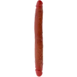 ToyJoy, Dildo, Foreskin Double Dong Silicone 35 cm