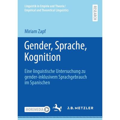 Gender, Sprache, Kognition, Taschenbuch von Miriam Zapf, Springer Berlin, 978-3-662-69023-9