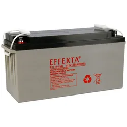 Effekta BTL 12-150L AGM Akku 12V 150Ah – passend für Groß-USV, Rechenzentrum & Industrie