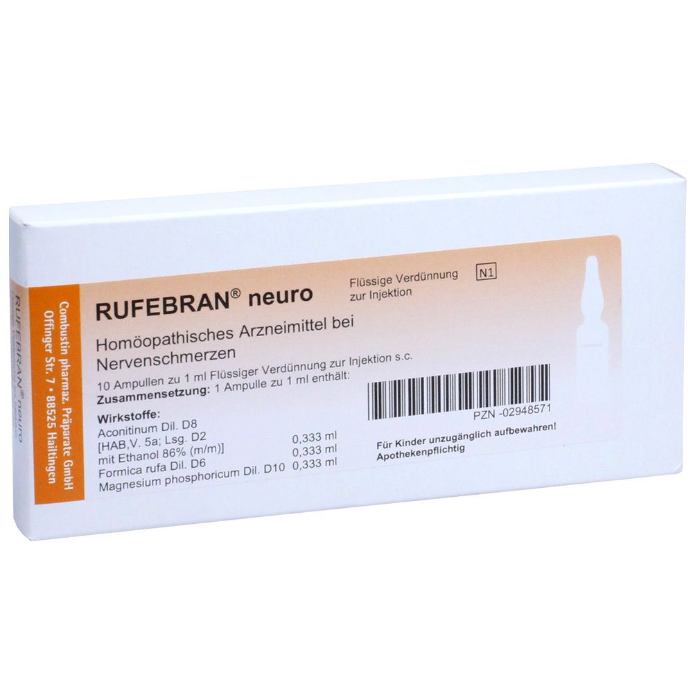 Rufebran neuro Ampullen 10 St