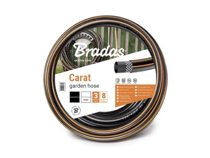 Bradas WFC1/220 tuinslang Carat 1/2 inch, 20 m, zwart