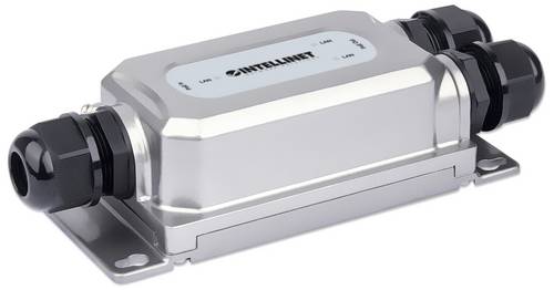 Intellinet 2-Port Outdoor Gigabit PoE Extender 10 / 100 / 1000MBit/s IEEE 802.3bt, IEEE802.3af (15.4 W), IEEE802.3at (30 W)