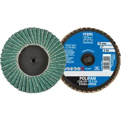 PFERD TOOLS COMBIDISC Zirkon Mini-POLIFAN CDR für gehärteten Stahl - 47202101