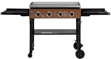 Royal Gourmet GB4001FY 4-Burner Propane Griddle with Folding Side Shelves, Electronic Ignition