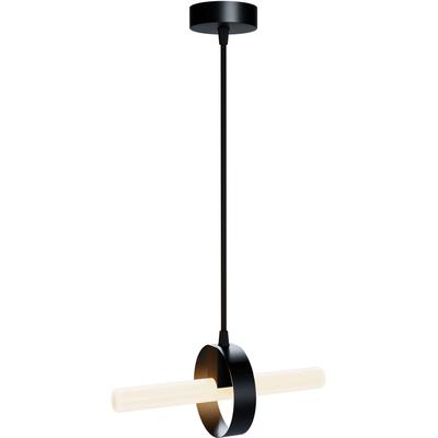 SEGULA Pendelleuchte "Syntax", schwarz, 1 Stk., Leuchten, Stylisher Minimalismus, schwarzes Metall, mit Textilkabel, Pendelleuchte