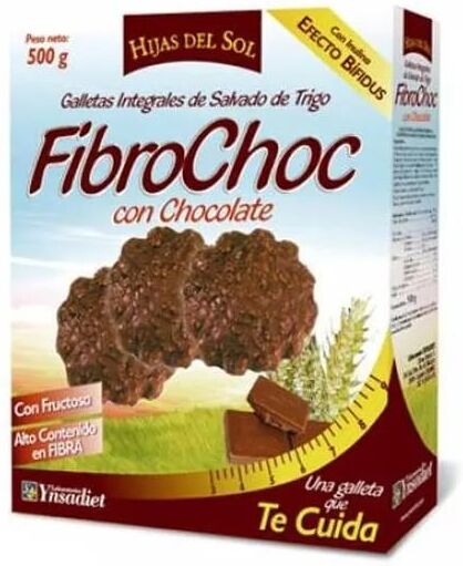 Ynsadiet Galletas Fibrochoc Con Chocolate 500g