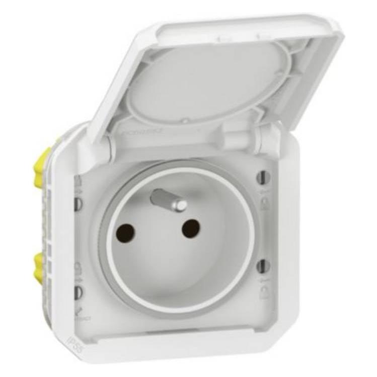 Legrand Plexo 55 2P+Z-Buchse (069624L-Legrand-)