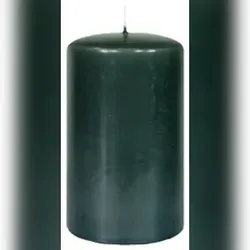 Kopschitz Kerzen 4er Adventskerzen, Adventskranz Kerzen Set Grau 6 x Ø 6 cm