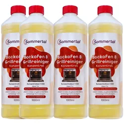 Sommertal Backofen & Grillreiniger 4x 1L