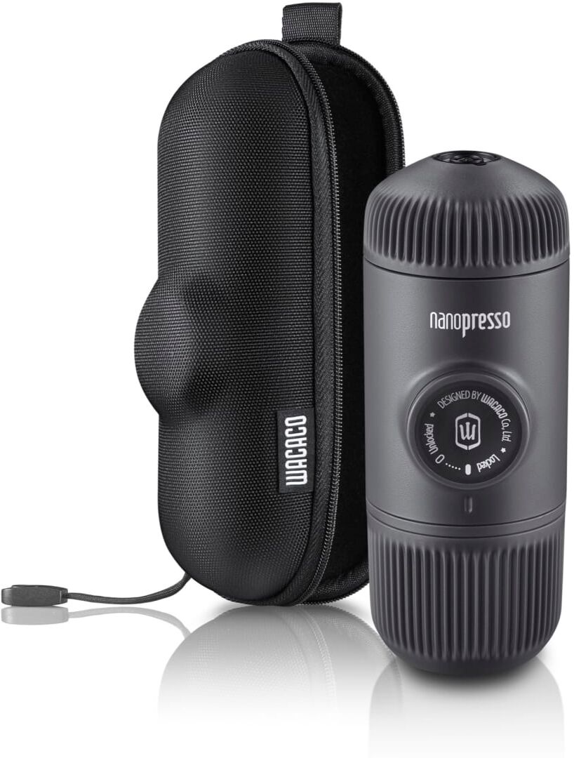 Wacaco Machine à café espresso portable nanopresso + case Gris 10x10x5cm