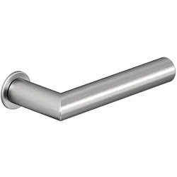 Hewi, Türgriff + Türgarnitur, Türdrückerpaar 162PCM / 162XAM Edelstahl XA mit Mini-Drückerrosette Vierkantstift 8 mm (Türgriff)
