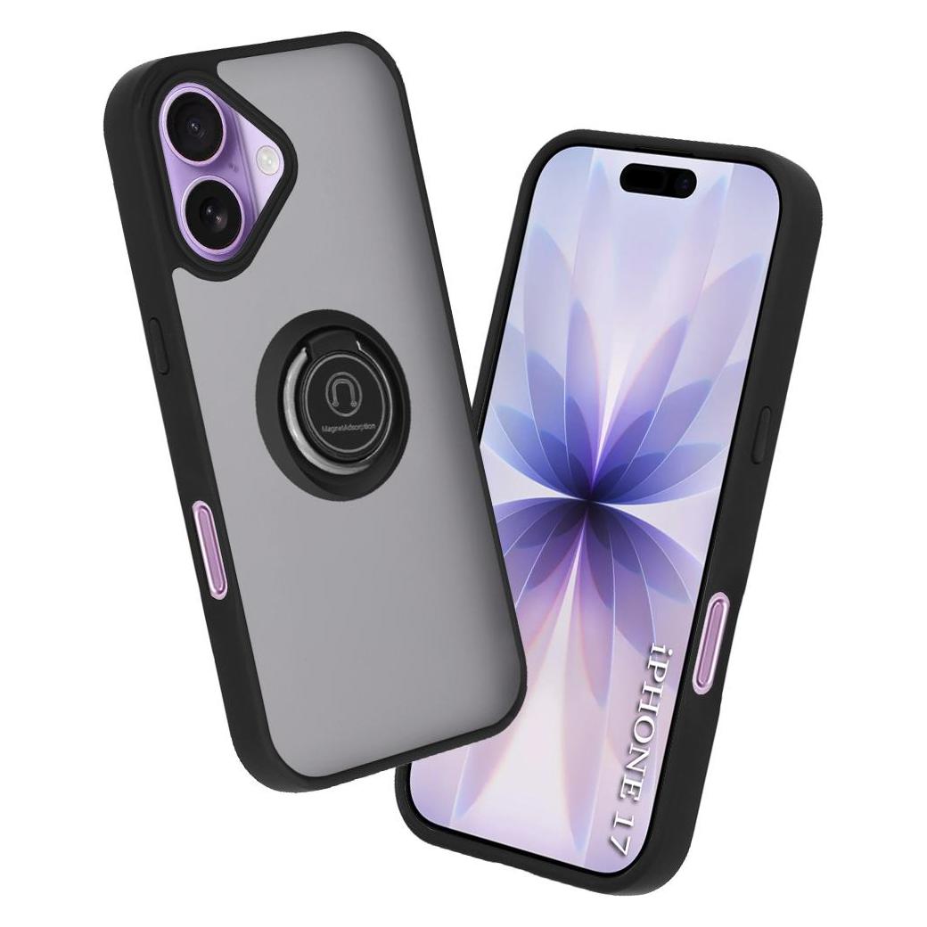 Techsuit - Glinth - iPhone 17 - Black (Apple iPhone 17) (58346081)