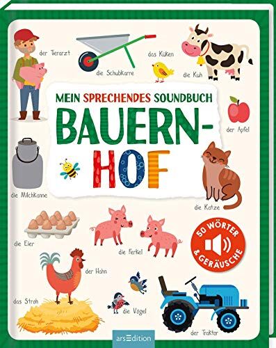 Mein sprechendes Soundbuch: Bauernhof: 50 Wörter & Geräusche - Preis vom 02.10.2026 23:42:20 h