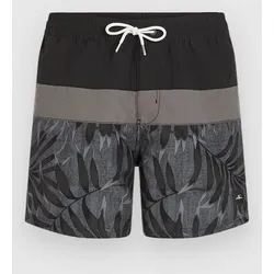 O'Neill Cali Block 15'' Boardshorts black dipped leaves Gr. L